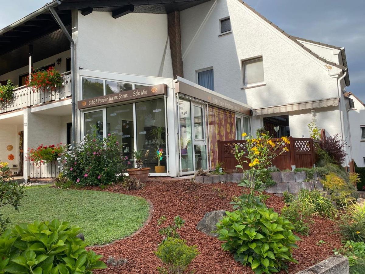 Pension & Cafe Meine Sonne Sole Mio Bad Sooden-Allendorf Dış mekan fotoğraf