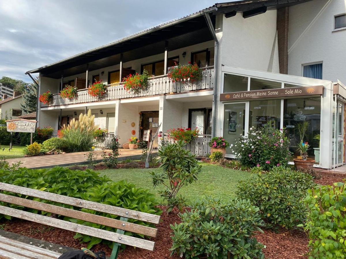 Pension & Cafe Meine Sonne Sole Mio Bad Sooden-Allendorf Dış mekan fotoğraf