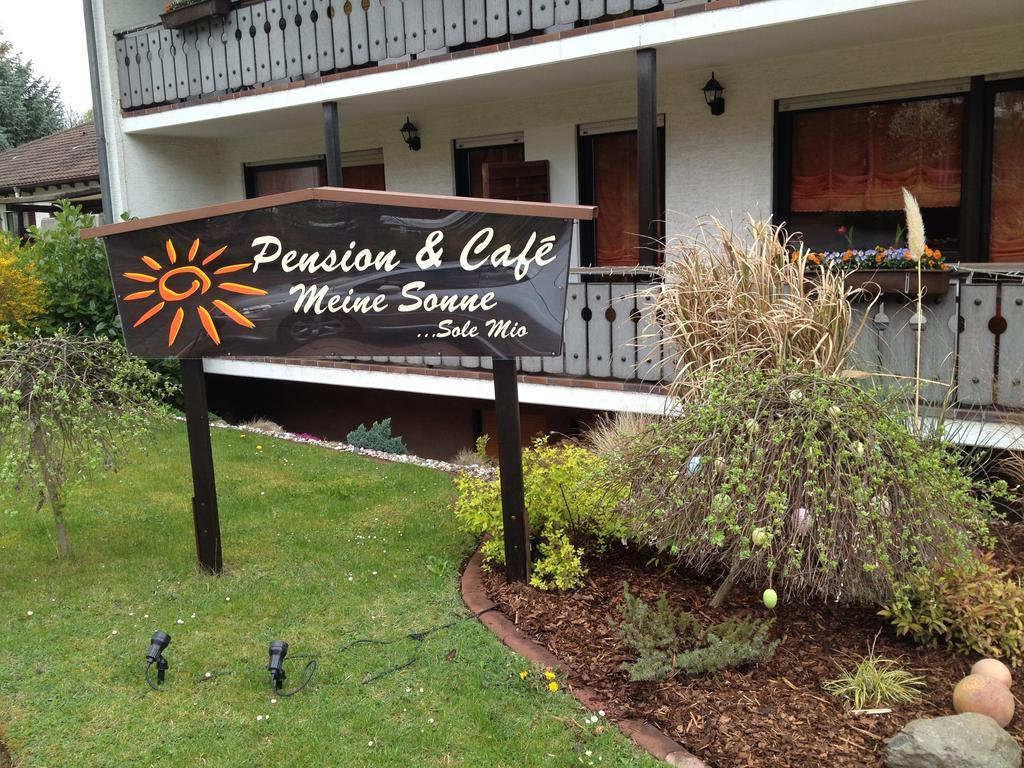 Pension & Cafe Meine Sonne Sole Mio Bad Sooden-Allendorf Dış mekan fotoğraf